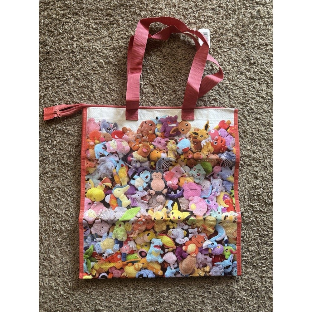 Pokemon Center Japan Exclusive Reusable Anime Tote Bag (Size Medium)